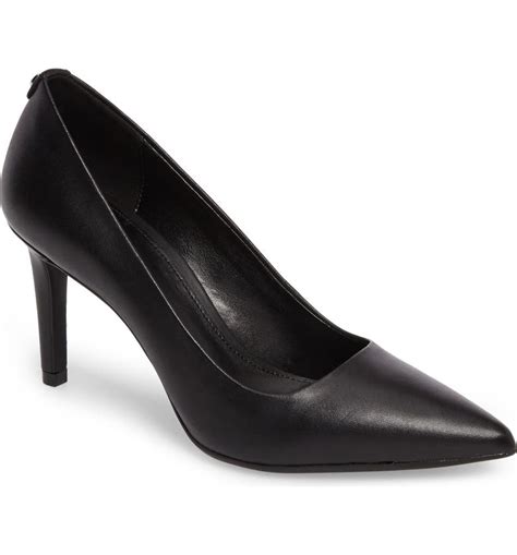 michael kors dorothy flex pump black leather|michael kors dorothy pump.